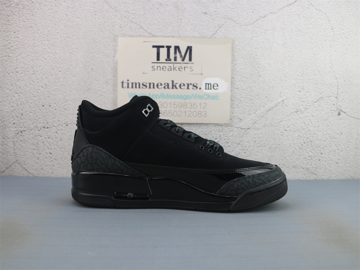 Air Jordan 3 Black Cat 2025 CT8532-001